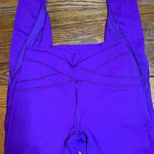 Lululemon Free Flow Tights, color: Tender Violet